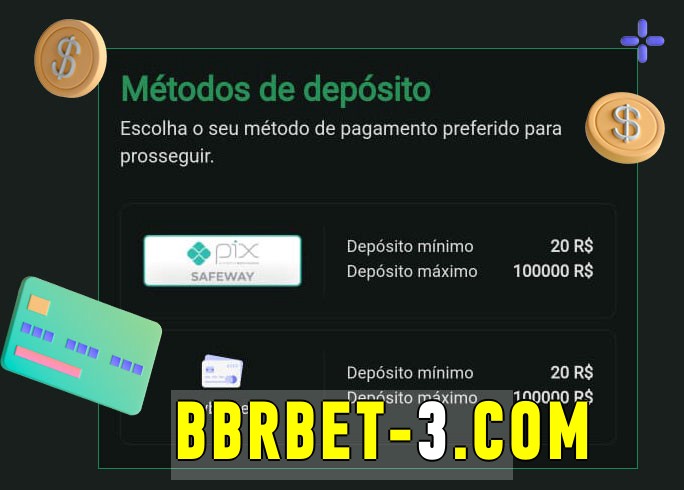 O cassino bbrbet bet oferece uma grande variedade de métodos de pagamento