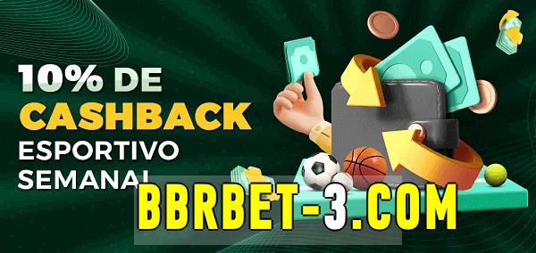 10% de bônus de cashback na bbrbet 